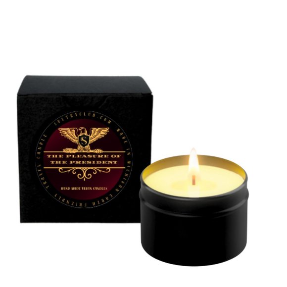 The Pleasure Of The President Travel Candle/Wax Melts - Picture 1 of 4